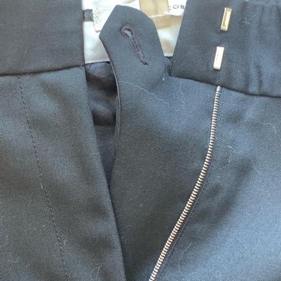 Marc Jacobs Black Wide Leg Tailored Slacks Size 6 - Picture 3 of 7